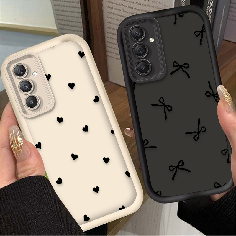 Phone Accessories Samsung - Étui noir avec nœud papillon en