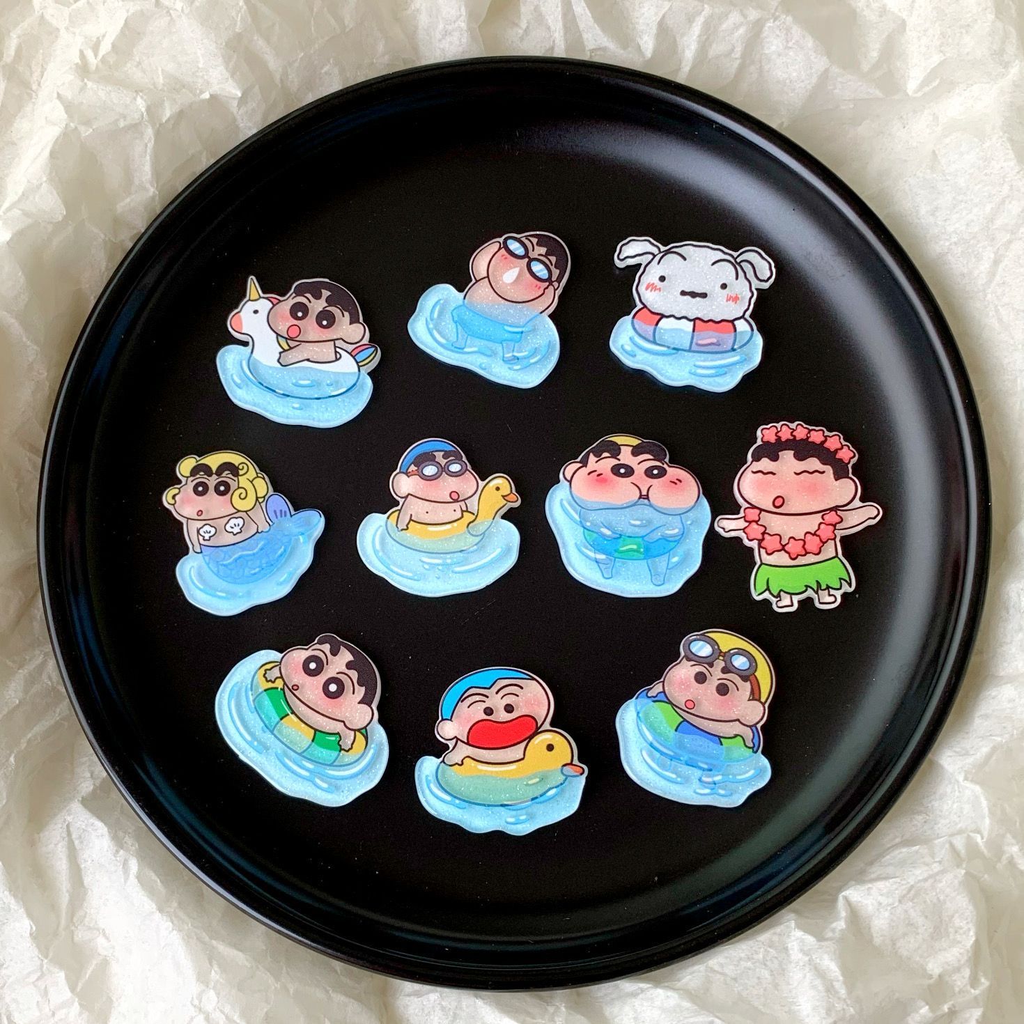Phone Accessories Diy - Accessoires en résine Crayon Shin-chan :