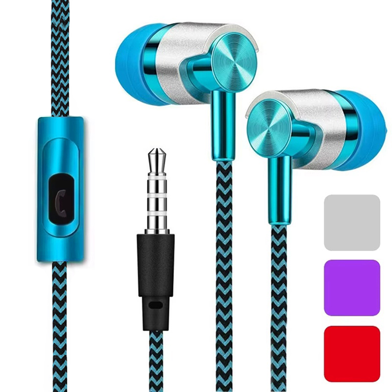 Phone Accessories Design - Écouteurs intra-auriculaires filaires HiFi Bass 3,5