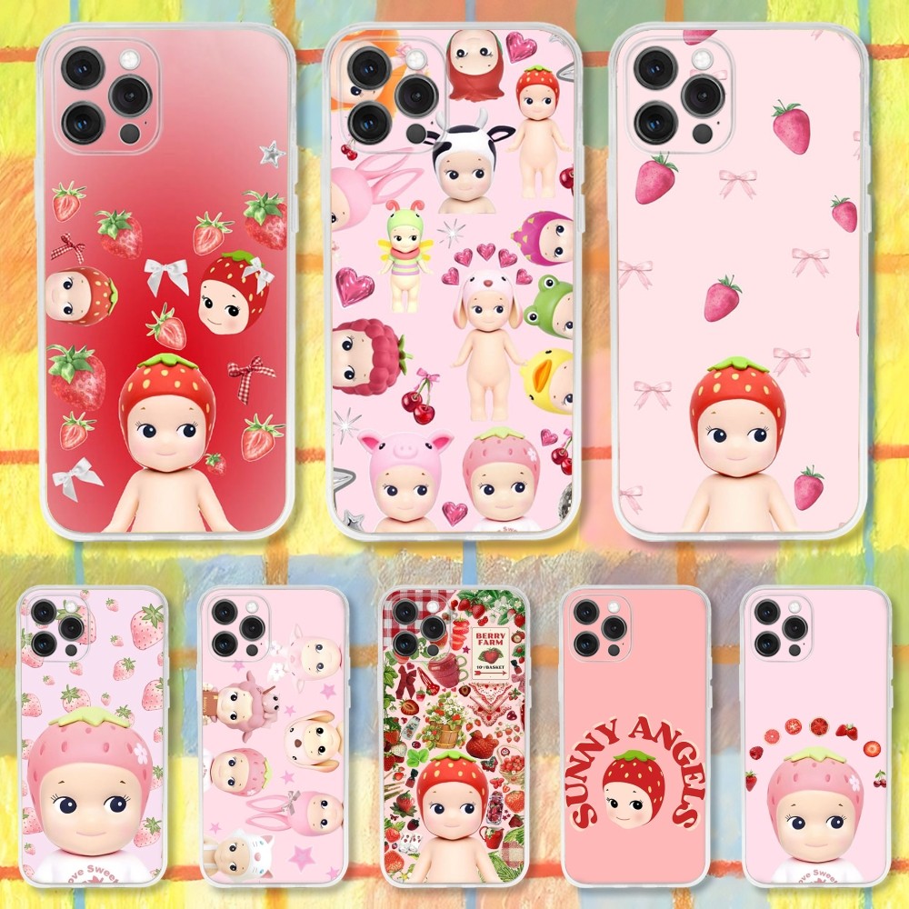 Phone Accessories Like Sonny Angel - Stawberry s-sonny a-ange Ctue coque de