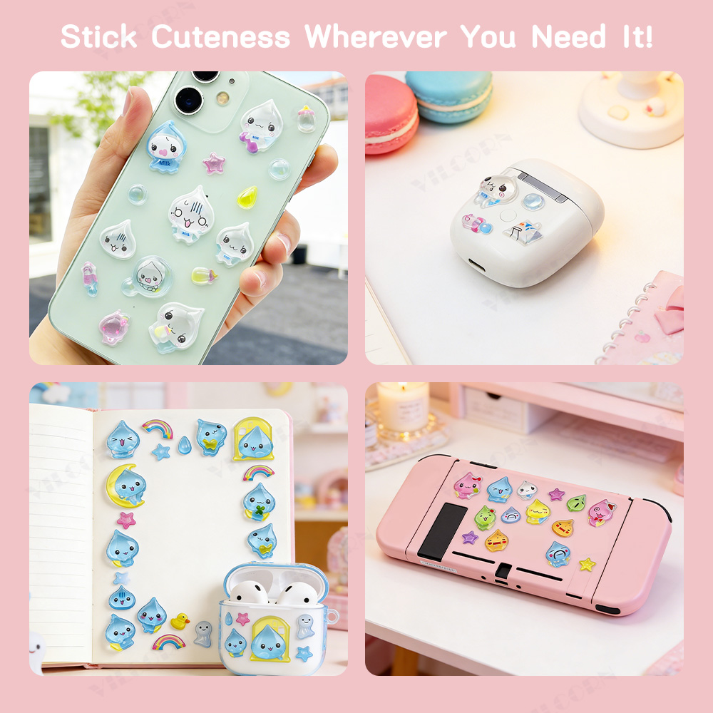 Autocollants 3D, autocollants  - Phone Accessories Aesthetic avis et prix
