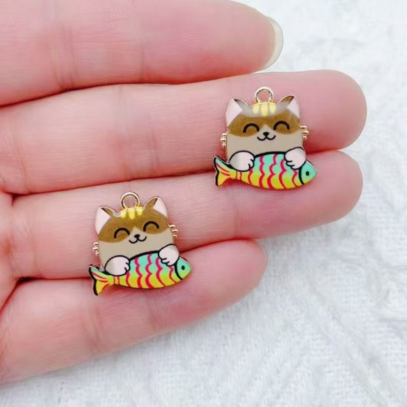 10 pièces de pendentifs animau - Phone Accessories Diy avis et prix